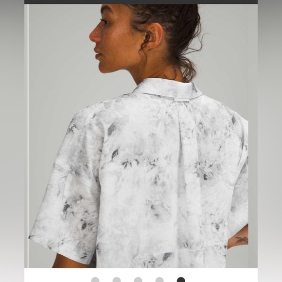 Womens Lululemon Full Day Ahead Short Sleeve Shirt size 8 - Picture 4 of 8